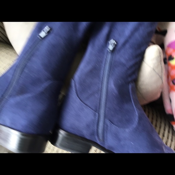 IVANKA TRUMP faux suede over the knee high boots - Picture 3 of 4